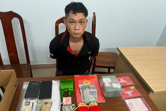 Đồng Nai: Bắt giữ đối tượng có 3 tiền án trộm hơn 1 tỷ đồng trong cốp xe máy