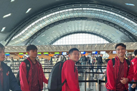 U23 Việt Nam hành quân sang Saudi Arabia, sẵn sàng cho giải U23 châu Á 2026