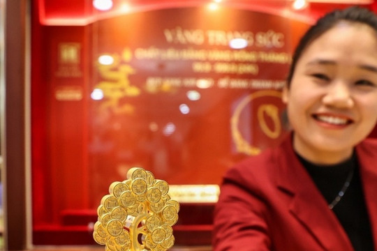 Giá vàng hôm nay 02/01: Vàng miếng, vàng nhẫn, và vàng thế giới lúc 10h00