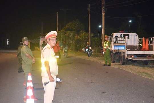 Các địa phương phía Đông Lâm Đồng siết chặt kiểm tra nồng độ cồn dịp Tết Dương lịch