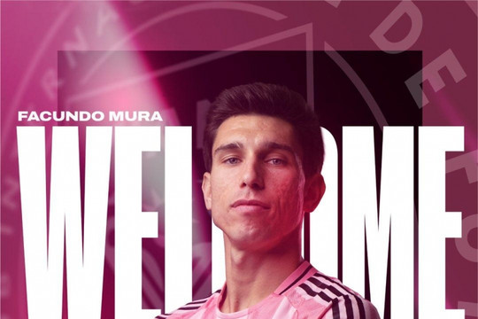 Inter Miami chính thức chiêu mộ hậu vệ Facundo Mura hỗ trợ Lionel Messi