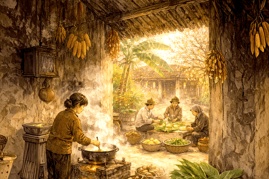 Mùi hương của những ngày cuối năm xa xưa