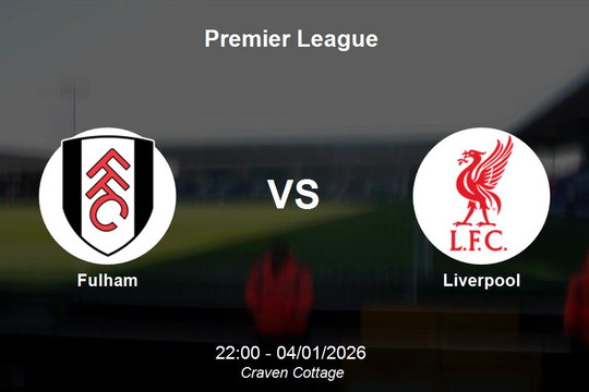 Nhận định Fulham vs Liverpool - Premier League: Thử thách tại Craven Cottage