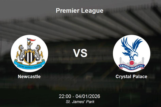 Nhận định Newcastle vs Crystal Palace - Premier League