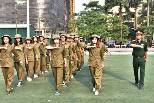 Trình độ chuẩn giảng viên Giáo dục quốc phòng và an ninh