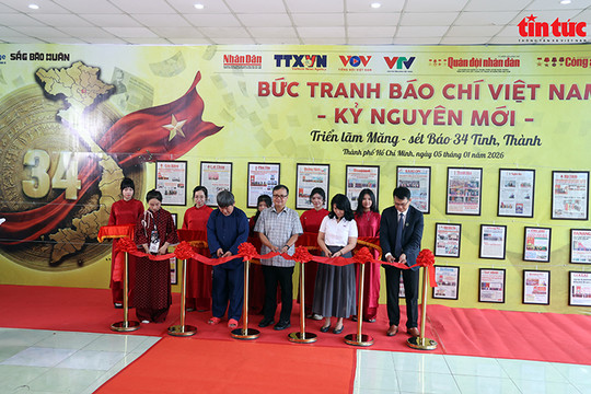 Lần đầu tiên công bố ấn phẩm báo chí của 34 tỉnh, thành mới