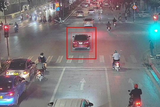 Hà Nội xử phạt nguội 674 trường hợp vi phạm giao thông qua camera AI dịp Tết
