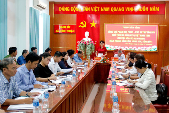 Phó Bí thư Tỉnh ủy Lâm Đồng Phạm Thị Phúc: Thực hiện nghị quyết phải rõ người, rõ việc, rõ tiến độ