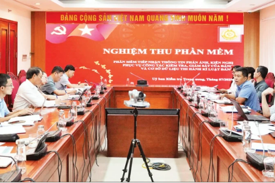 Những bài học sáng tạo trong thực hiện nhiệm vụ kiểm tra của Đảng