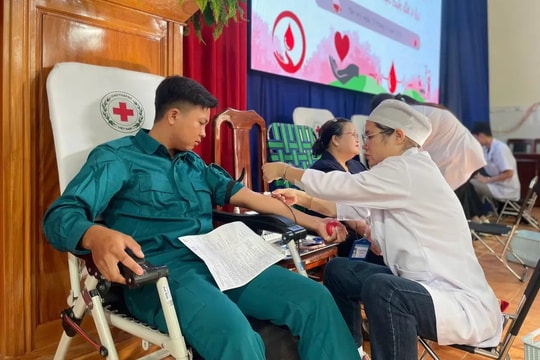 Giọt máu nghĩa tình từ sức trẻ Tân Hội