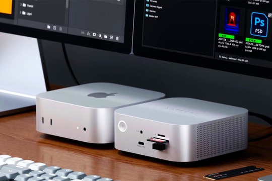 Satechi CubeDock: Giải pháp Thunderbolt 5 cho Mac mini tích hợp SSD M.2 và sạc 140W