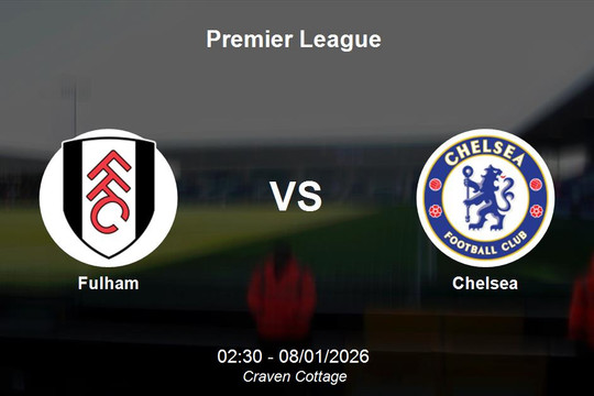 Nhận định Fulham vs Chelsea - Premier League: Thử thách tại Craven Cottage