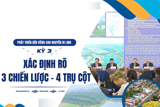 Phát triển bền vững Cao nguyên Di Linh: Bài 3- Xác định rõ ba chiến lược và bốn trụ cột