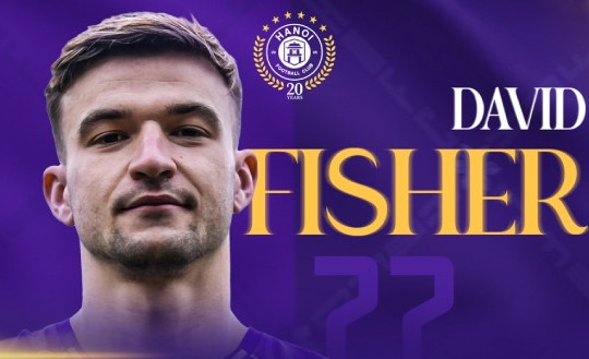Hà Nội FC chính thức ra mắt tiền đạo David Fisher thay thế Willian Maranhao
