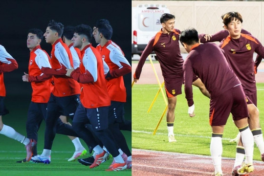 U23 Iraq đối đầu U23 Trung Quốc: Thử thách bản lĩnh cựu vương tại bảng D