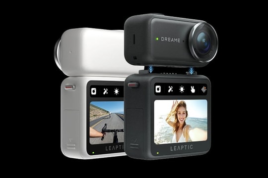 Dreame Leaptic Cube ra mắt: Action camera 8K đầu tiên với thiết kế mô-đun tháo rời