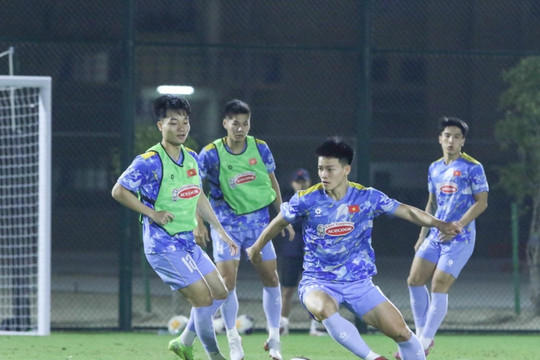 Nguyễn Thanh Nhàn hồi phục thần tốc, U23 Việt Nam sẵn sàng đấu U23 Kyrgyzstan