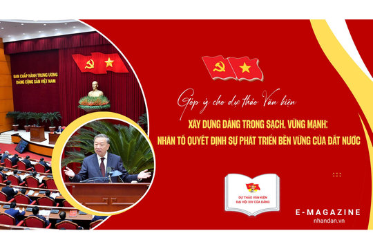 Xây dựng Đảng trong sạch, vững mạnh: Nhân tố quyết định sự phát triển bền vững của đất nước