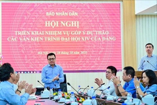 Báo Nhân Dân triển khai góp ý kiến vào dự thảo các văn kiện trình Đại hội XIV của Đảng