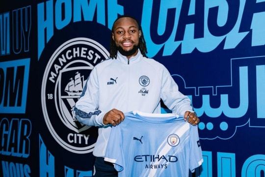 Man City chiêu mộ Antoine Semenyo với giá 73,7 triệu euro
