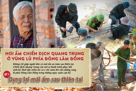 Dựng lại mái ấm sau thiên tai