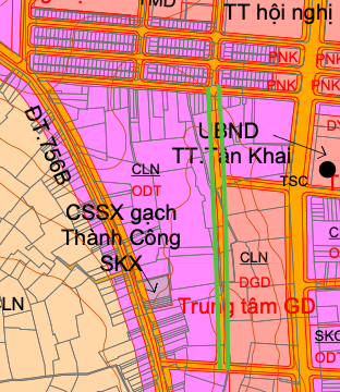 Quy hoạch 3 tuyến đường mới tại xã Tân Khai: Chi tiết lộ trình kết nối Quốc lộ 13