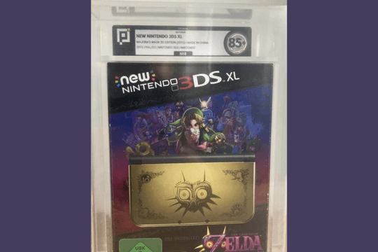 Nintendo 3DS Majora’s Mask đạt giá 1.500 USD và cảnh báo an toàn từ pin niêm phong