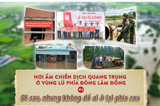 Đi sau, nhưng không để ai ở lại phía sau