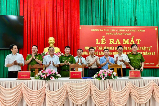Lâm Đồng - Đồng Nai liên kết giữ vững an ninh cơ sở vùng giáp ranh