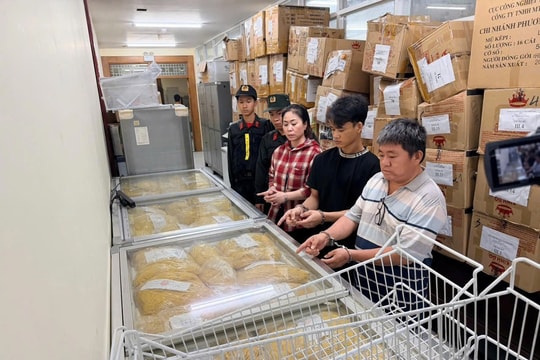 TP. Hồ Chí Minh: Triệt phá đường dây sản xuất mì sợi chứa hàn the và hóa chất độc hại