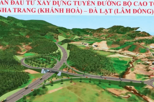 Dự kiến khởi công cao tốc Nha Trang - Đà Lạt 25.000 tỷ đồng vào tháng 5/2026