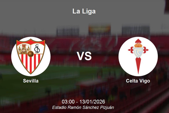 Nhận định Sevilla vs Celta Vigo - La Liga: Thách thức lớn tại Estadio Ramón Sánchez Pizjuán