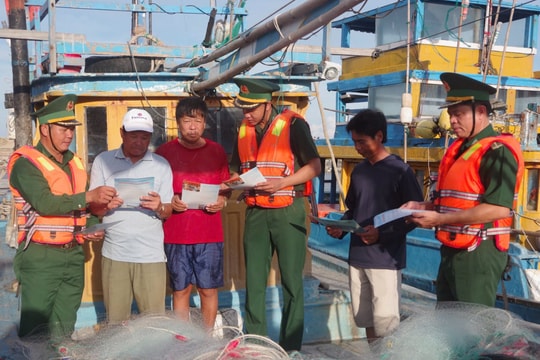 Biên phòng Lâm Đồng quyết liệt chống khai thác IUU