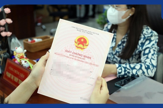 Trình tự, thủ tục cấp đổi sổ đỏ bị hỏng, mất do thiên tai