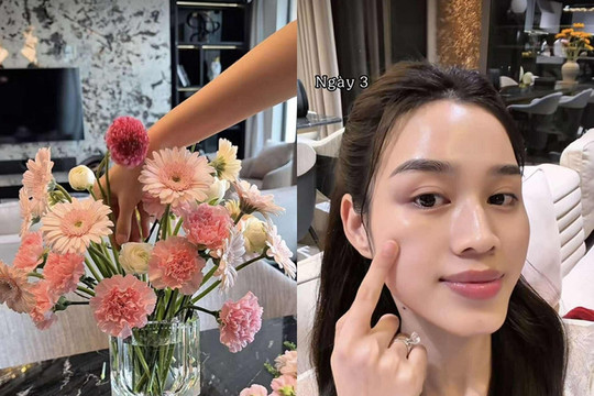 Cận cảnh không gian sống tinh tế và hiện đại của Hoa hậu Đỗ Thị Hà