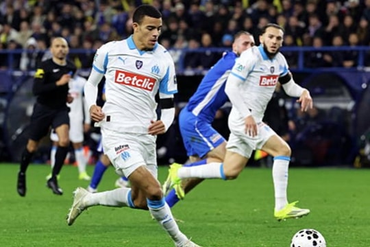 Mason Greenwood lập hat-trick, Marseille thắng hủy diệt 9-0 tại Cúp Quốc gia Pháp