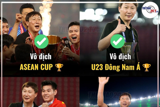 Báo Hàn Quốc: HLV Kim Sang-sik thiết lập kỷ lục lịch sử vượt qua thời Park Hang-seo