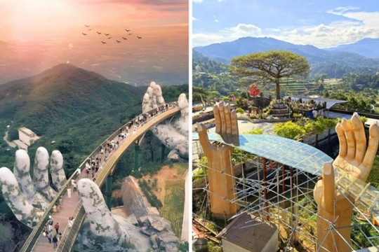 Philippines: Cây cầu bàn tay tại Benguet gây tranh luận vì giống Cầu Vàng Đà Nẵng