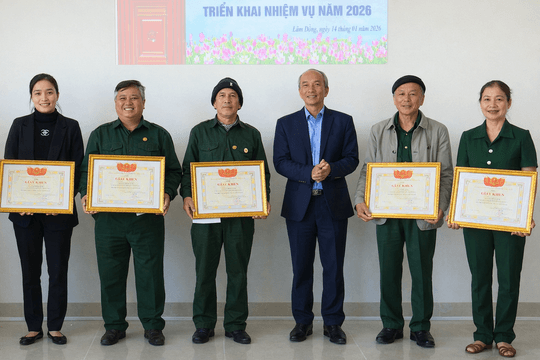Hội Cựu Thanh niên xung phong Lâm Đồng triển khai nhiệm vụ năm 2026