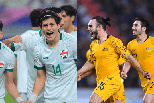 VTV, TV360, FPT Play trực tiếp bóng đá U23 Iraq vs U23 Úc hôm nay 14/1/2026