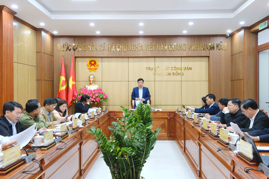 Chủ tịch HĐND tỉnh Lâm Đồng Lưu Văn Trung tiếp công dân định kỳ tháng 1/2026