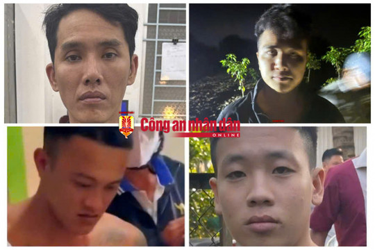 Công an An Giang bắt giữ toàn bộ 4 đối tượng trốn khỏi trại tạm giam