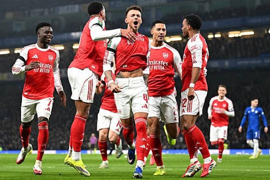 Công phá Stamford Bridge: Arsenal đánh bại Chelsea 3-2 và khẳng định bản lĩnh ứng viên vô địch