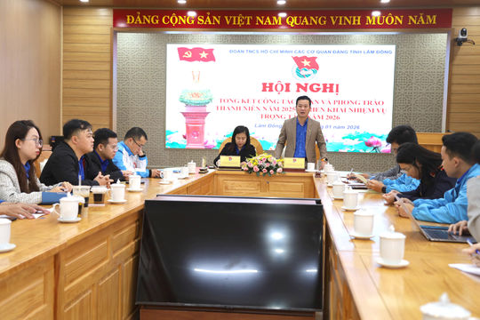 Tuổi trẻ các cơ quan Đảng Lâm Đồng huy động hơn 2 tỷ đồng chăm lo an sinh xã hội