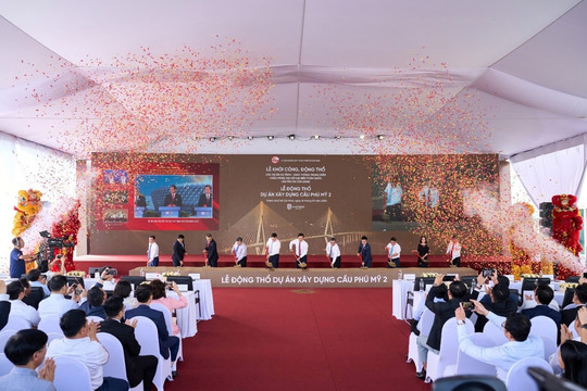 Chính thức động thổ cầu Phú Mỹ 2 và cầu Cần Giờ: Hai dự án giao thông trọng điểm của TP.HCM