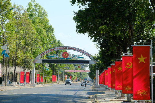 Các địa phương vùng xa phía Nam Lâm Đồng hướng về Đại hội XIV của Đảng