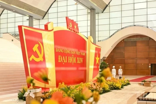 Thông báo về việc sử dụng phù hiệu báo chí, thẻ sự kiện báo chí tại Trung tâm Báo chí Đại hội Đảng XIV