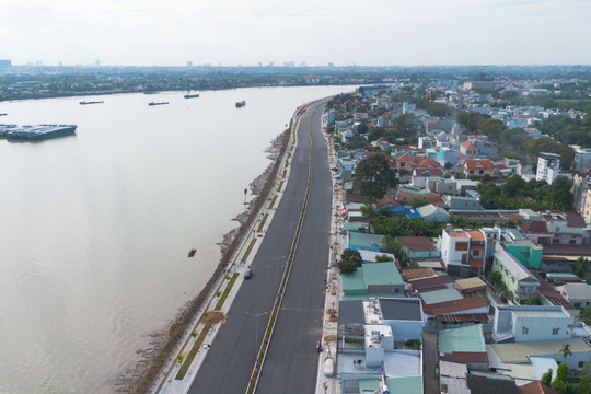 Đồng Nai thông xe kỹ thuật đường ven sông hơn 1.300 tỷ đồng