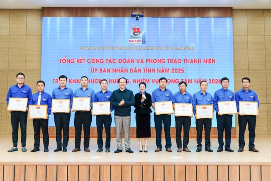 Đoàn Thanh niên UBND tỉnh Lâm Đồng đạt nhiều kết quả nổi bật trong năm 2025