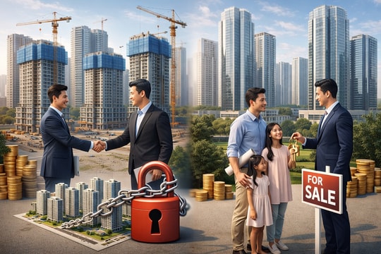 HoREA đề xuất cho phép bán nhà ở hình thành trong tương lai dù chưa giải chấp